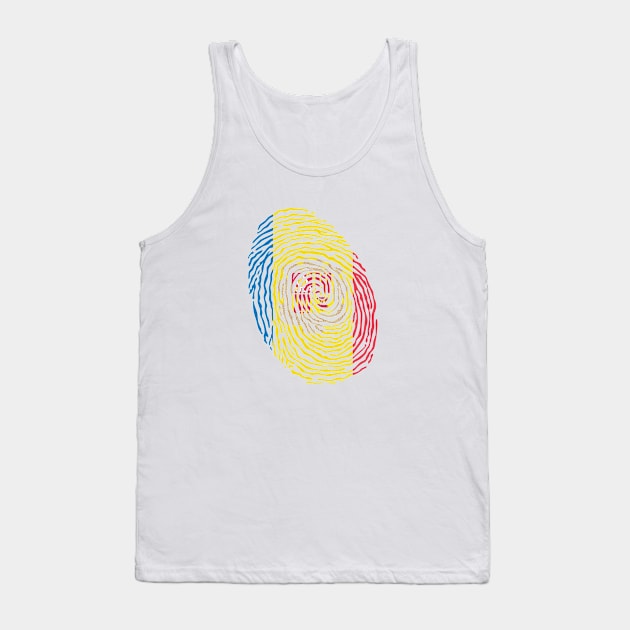 Andorra Fingerprint Tank Top by KindlyHarlot